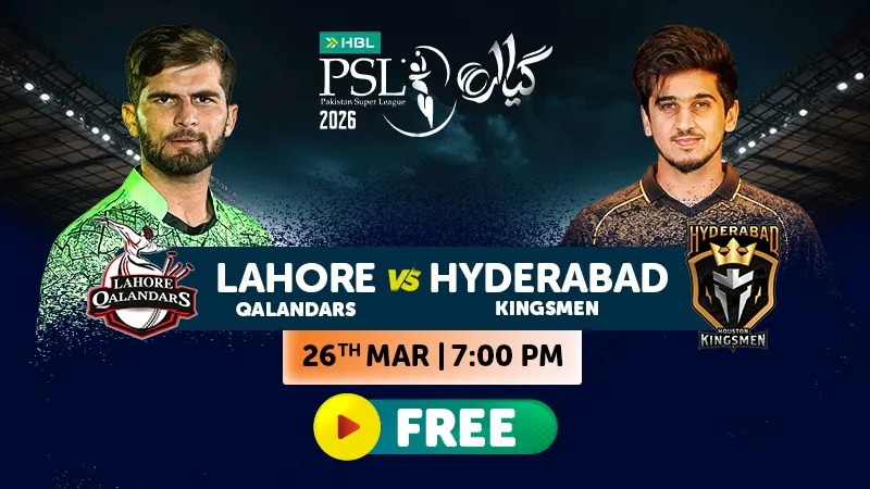 PSL 2026 Live Streaming All 44 Matches