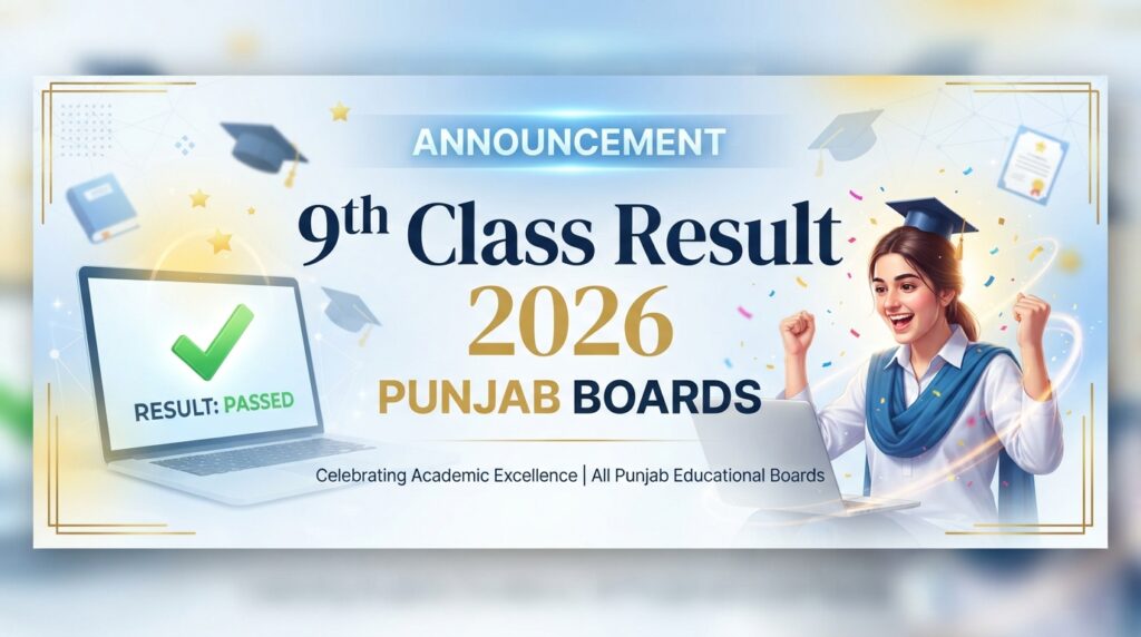 9th Class Result 2026 Punjab Boards